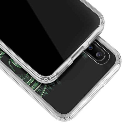 Liquid Blue Terminator Dragon Galaxy A30 Clear Case