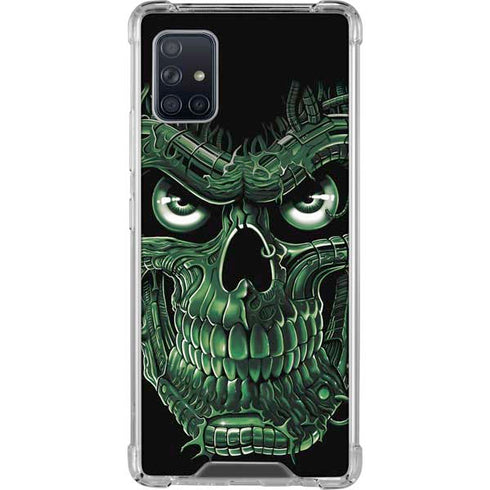 Liquid Blue Terminator Dragon Galaxy A51 5G Clear Case