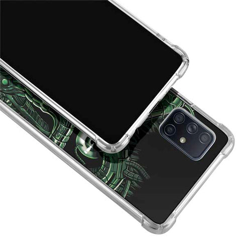 Liquid Blue Terminator Dragon Galaxy A51 5G Clear Case