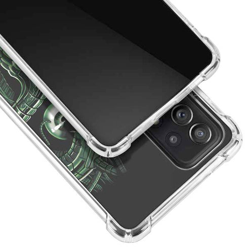 Liquid Blue Terminator Dragon Galaxy A52 5G Clear Case