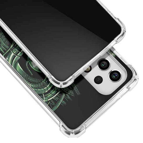 Liquid Blue Terminator Dragon Galaxy A53 5G Clear Case
