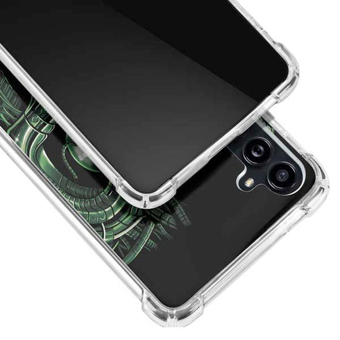 Liquid Blue Terminator Dragon Galaxy A54 5G Clear Case