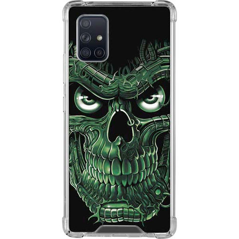 Liquid Blue Terminator Dragon Galaxy A71 5G Clear Case