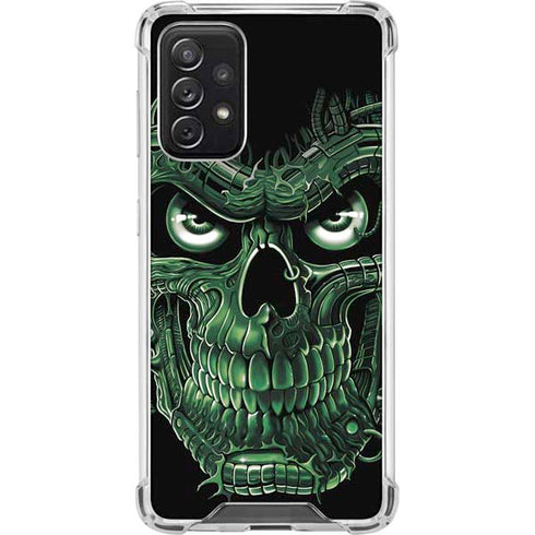 Liquid Blue Terminator Dragon Galaxy A72 5G Clear Case