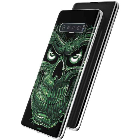 Liquid Blue Terminator Dragon Galaxy S10 Skin