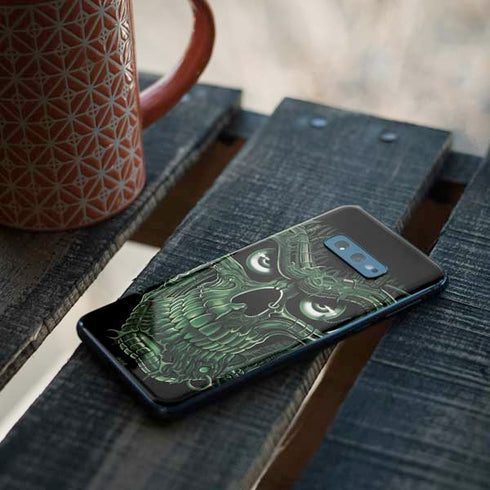 Liquid Blue Terminator Dragon Galaxy S10e Skin