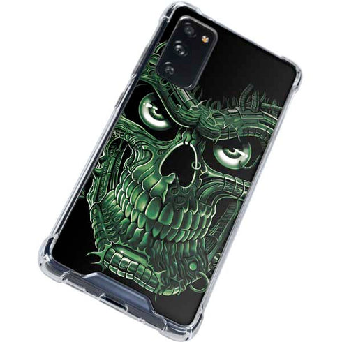 Liquid Blue Terminator Dragon Galaxy S20 FE Clear Case