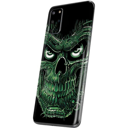 Liquid Blue Terminator Dragon Galaxy S20 Plus Skin
