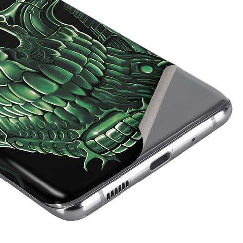 Liquid Blue Terminator Dragon Galaxy S20 Plus Skin