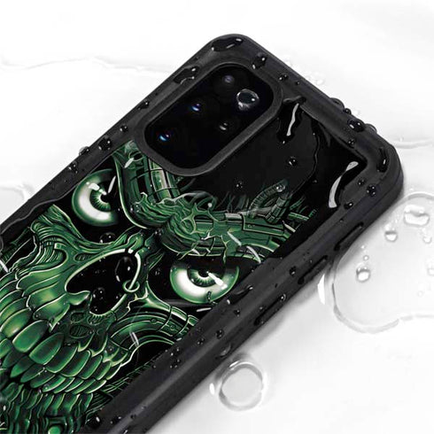 Liquid Blue Terminator Dragon Galaxy S20 Plus Waterproof Case