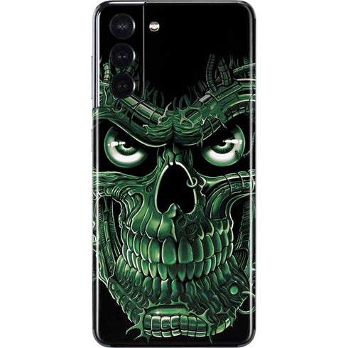 Liquid Blue Terminator Dragon Galaxy S21 5G Skin