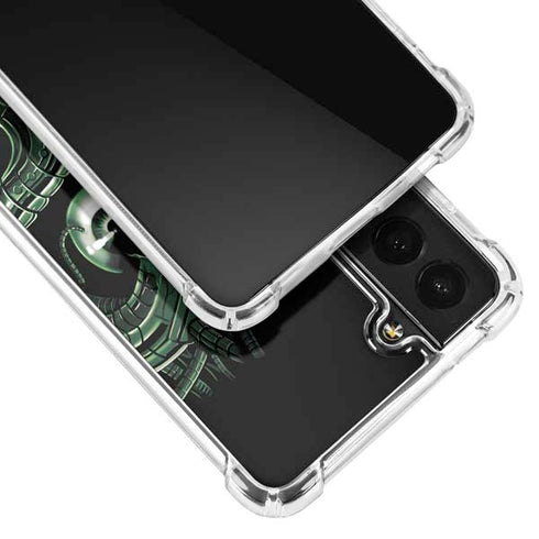 Liquid Blue Terminator Dragon Galaxy S21 FE Clear Case