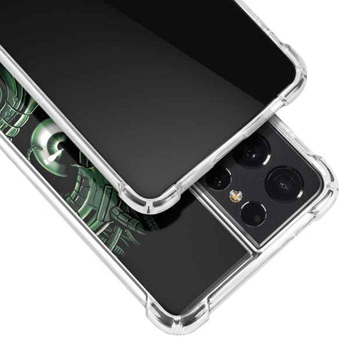 Liquid Blue Terminator Dragon Galaxy S21 Ultra 5G Clear Case