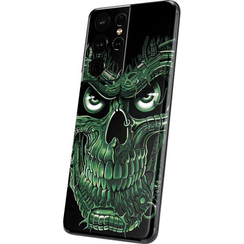 Liquid Blue Terminator Dragon Galaxy S21 Ultra 5G Skin