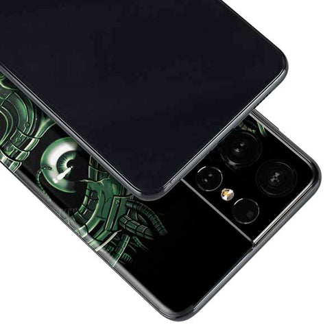 Liquid Blue Terminator Dragon Galaxy S21 Ultra 5G Skin