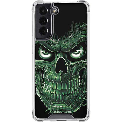 Liquid Blue Terminator Dragon Galaxy S22 Clear Case