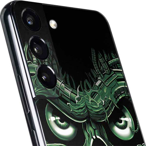 Liquid Blue Terminator Dragon Galaxy S22 Skin