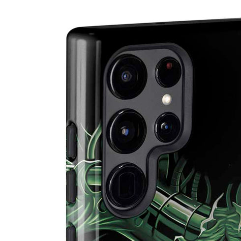 Liquid Blue Terminator Dragon Galaxy S22 Ultra Pro Case