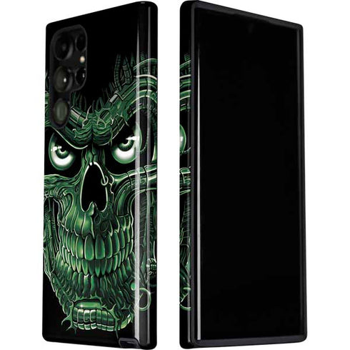 Liquid Blue Terminator Dragon Galaxy S22 Ultra Pro Case