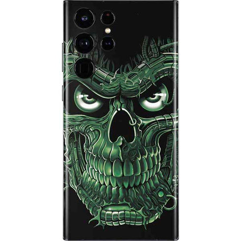 Liquid Blue Terminator Dragon Galaxy S22 Ultra Skin