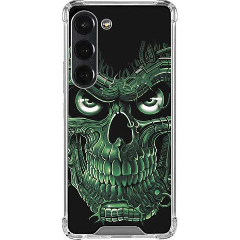 Liquid Blue Terminator Dragon Galaxy S23 Clear Case