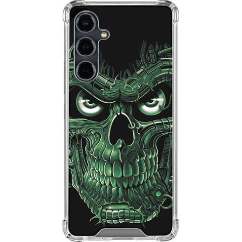 Liquid Blue Terminator Dragon Galaxy S23 FE Clear Case