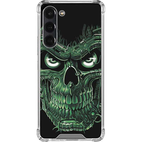 Liquid Blue Terminator Dragon Galaxy S23 Plus Clear Case