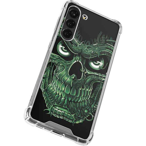 Liquid Blue Terminator Dragon Galaxy S23 Plus Clear Case