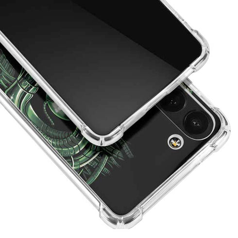 Liquid Blue Terminator Dragon Galaxy S23 Plus Clear Case