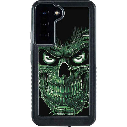 Liquid Blue Terminator Dragon Galaxy S23 Plus Waterproof Case