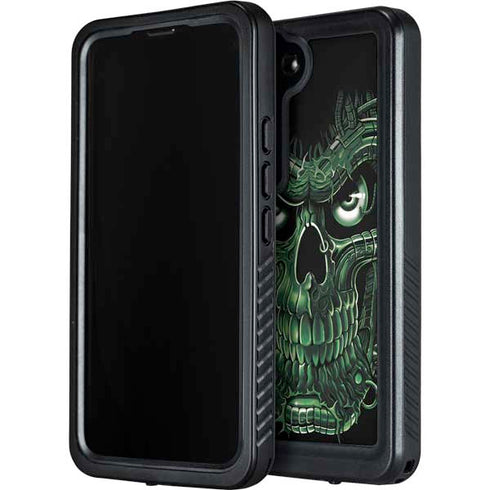 Liquid Blue Terminator Dragon Galaxy S23 Plus Waterproof Case