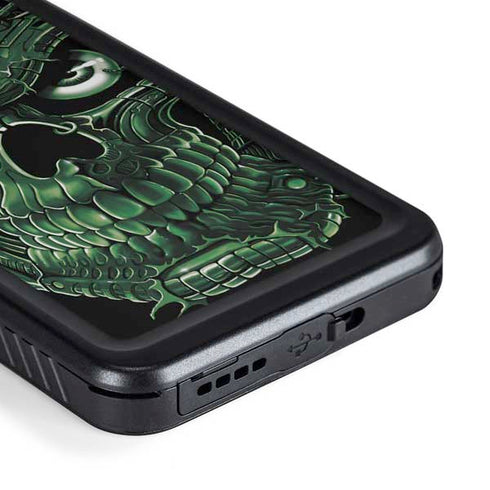 Liquid Blue Terminator Dragon Galaxy S23 Plus Waterproof Case