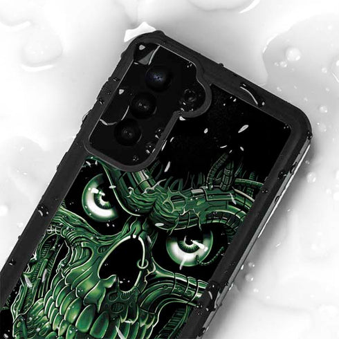 Liquid Blue Terminator Dragon Galaxy S23 Plus Waterproof Case