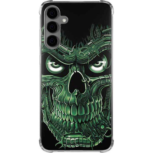 Liquid Blue Terminator Dragon Galaxy S24 Plus Clear Case