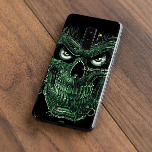 Liquid Blue Terminator Dragon Galaxy S9 Plus Skin