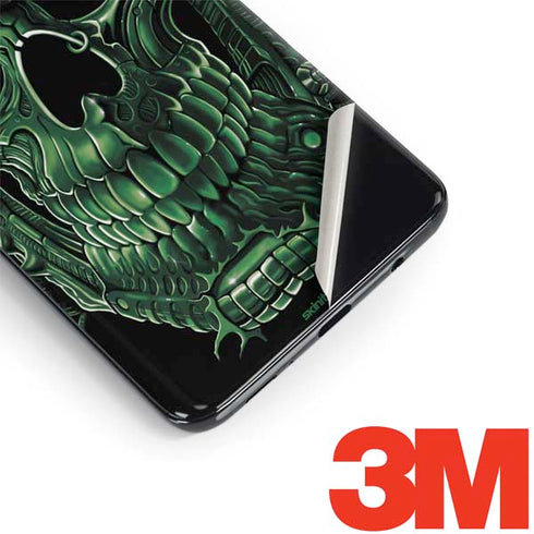 Liquid Blue Terminator Dragon Galaxy S9 Skin