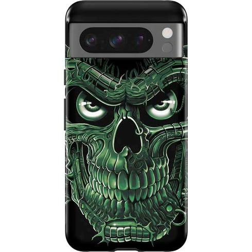 Liquid Blue Terminator Dragon Google Pixel 8 Pro Impact Case