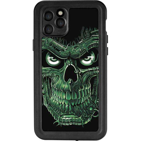 Liquid Blue Terminator Dragon iPhone 11 Pro Waterproof Case