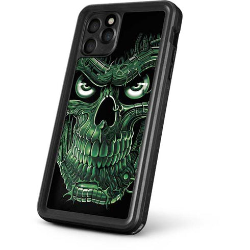 Liquid Blue Terminator Dragon iPhone 11 Pro Waterproof Case