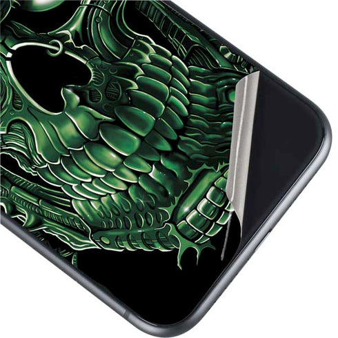 Liquid Blue Terminator Dragon iPhone 11 Skin