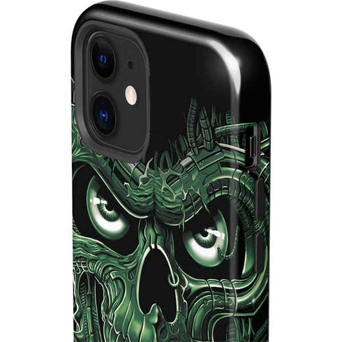Liquid Blue Terminator Dragon iPhone 12 Impact Case