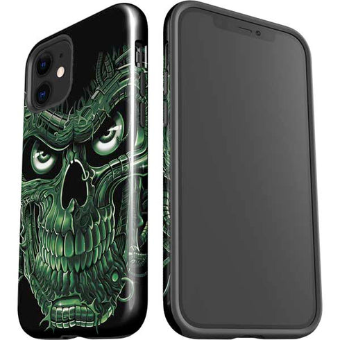 Liquid Blue Terminator Dragon iPhone 12 Impact Case