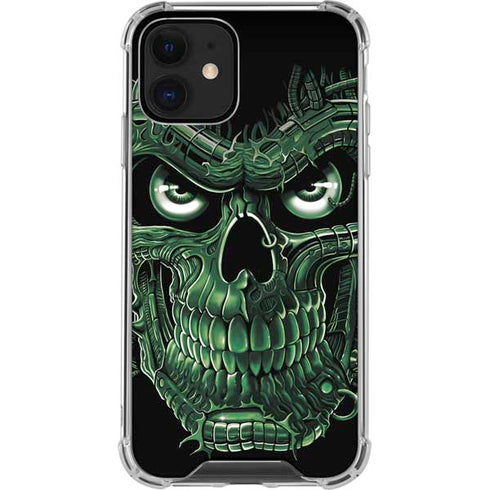 Liquid Blue Terminator Dragon iPhone 12 Mini Clear Case