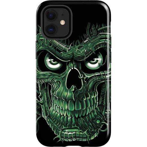 Liquid Blue Terminator Dragon iPhone 12 Mini Impact Case