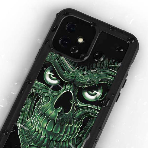 Liquid Blue Terminator Dragon iPhone 12 Mini Waterproof Case