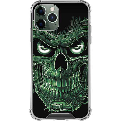 Liquid Blue Terminator Dragon iPhone 12 Pro Clear Case