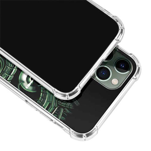 Liquid Blue Terminator Dragon iPhone 12 Pro Clear Case
