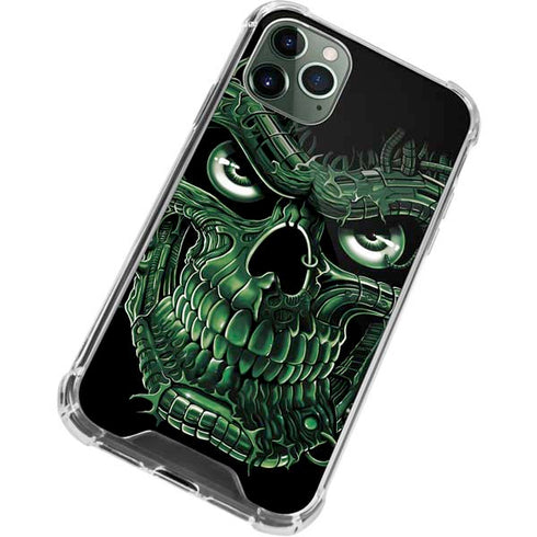 Liquid Blue Terminator Dragon iPhone 12 Pro Clear Case