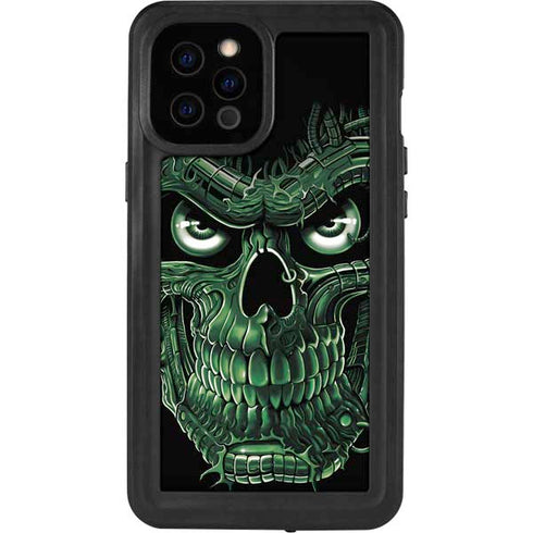 Liquid Blue Terminator Dragon iPhone 12 Pro Max Waterproof Case