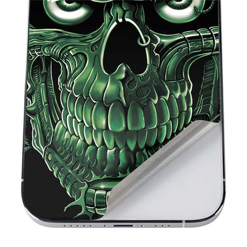 Liquid Blue Terminator Dragon iPhone 12 Pro Skin